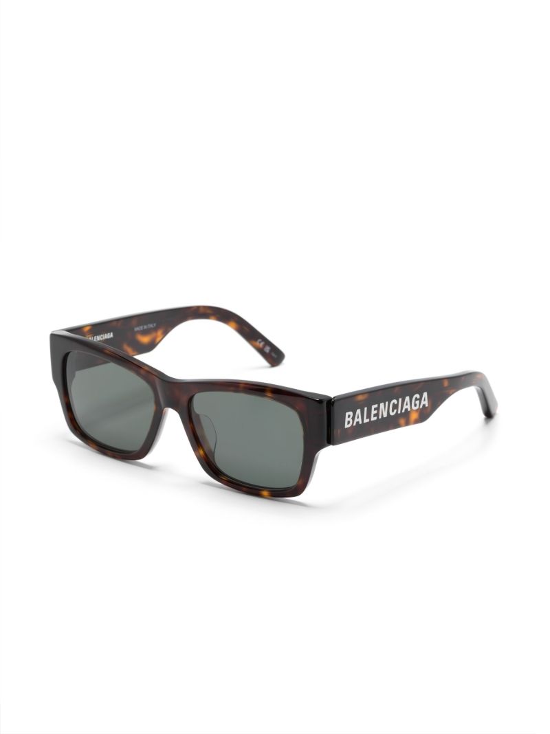 Brown Tortoiseshell Square-frame Sunglasses