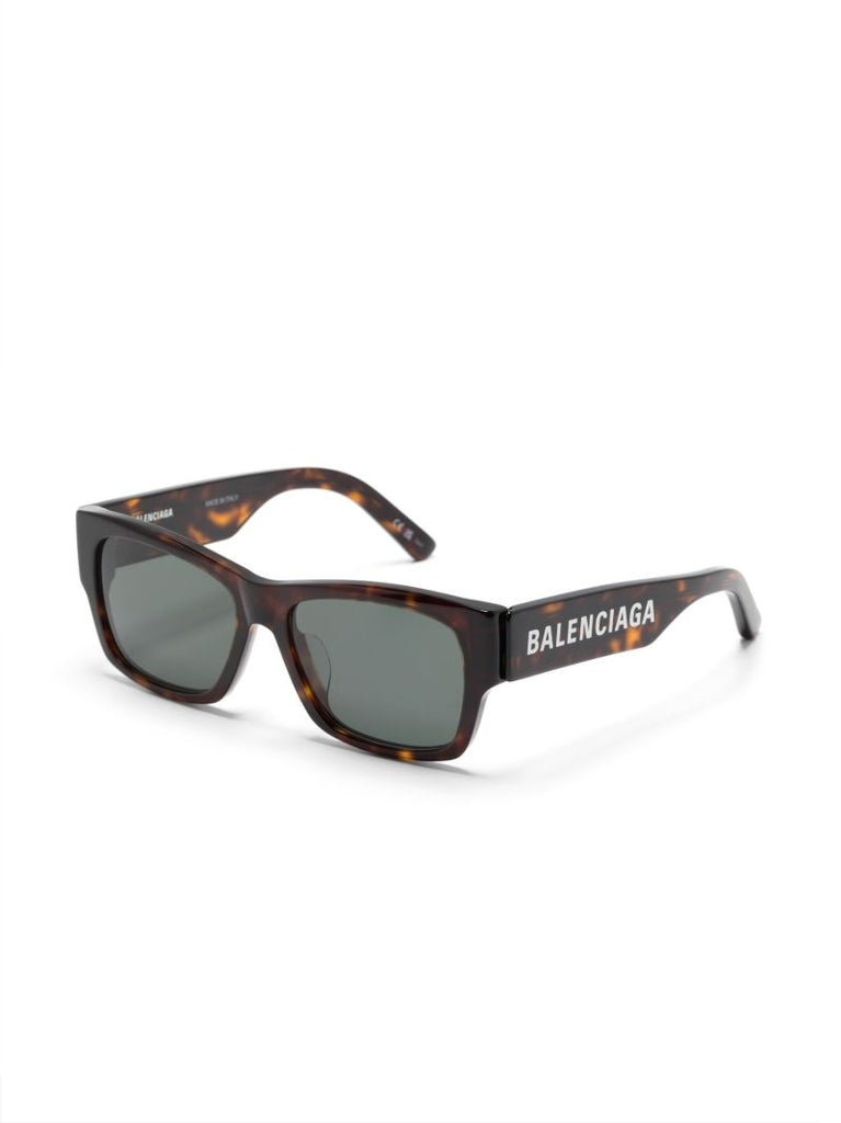 Brown Tortoiseshell Square-frame Sunglasses