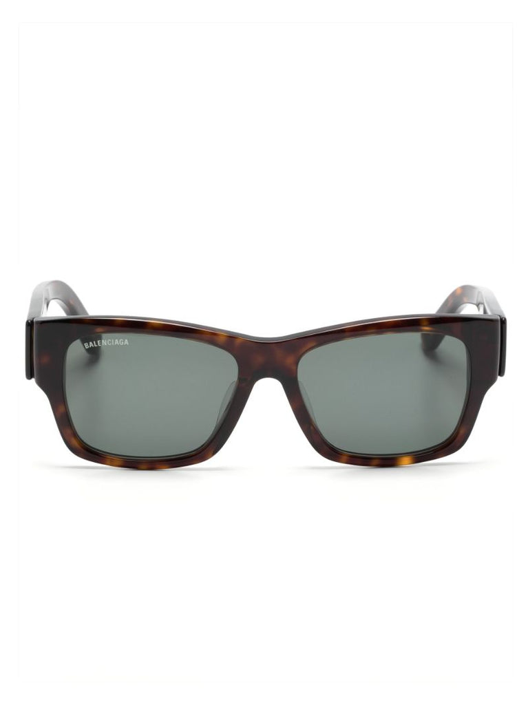 Brown Tortoiseshell Square-frame Sunglasses