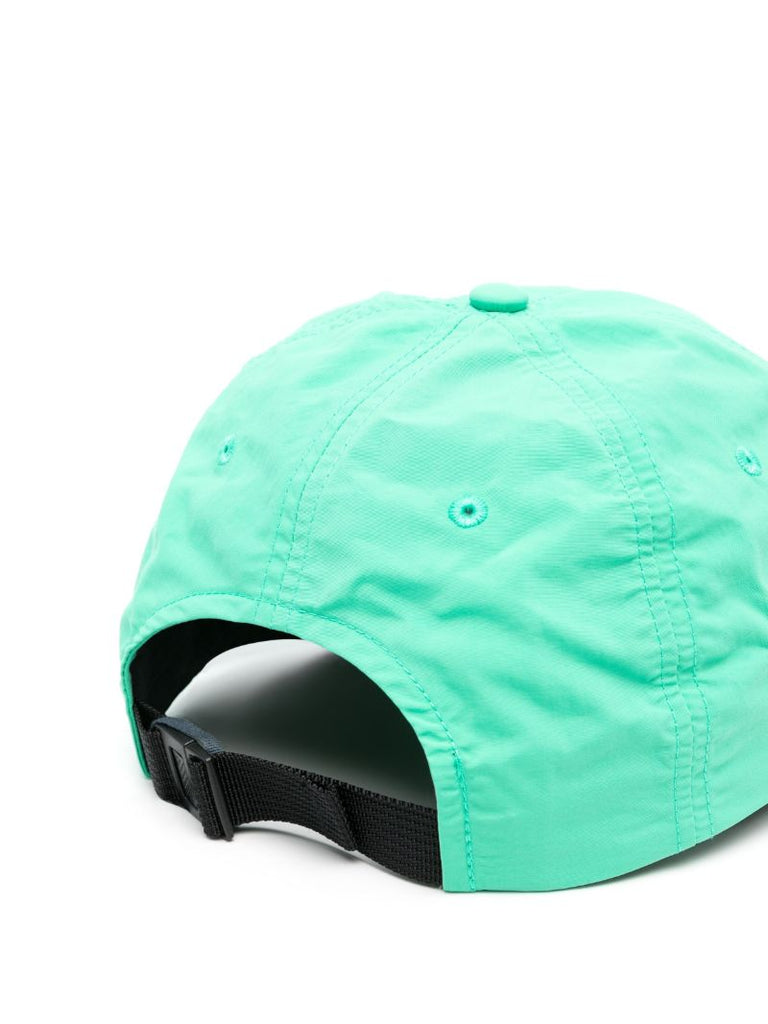 Green Embossed Logo Baseball Cap