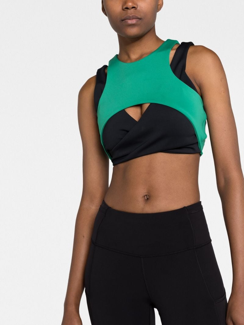 Green Aventura Sports Bra