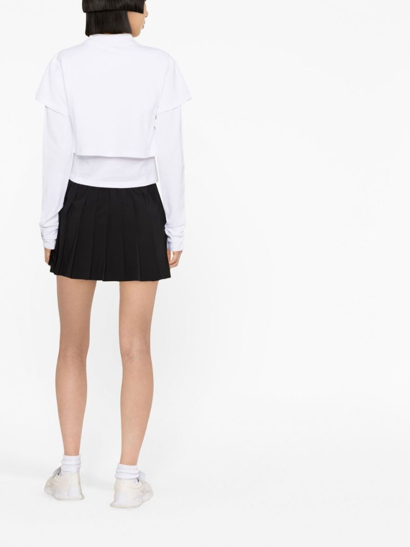 White Volley Long Sleeve T-shirt