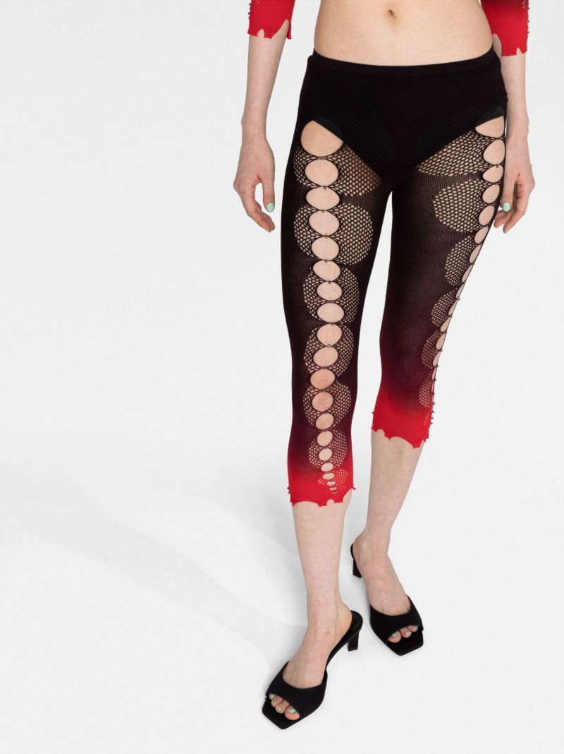 Black Tie-dye Leggings