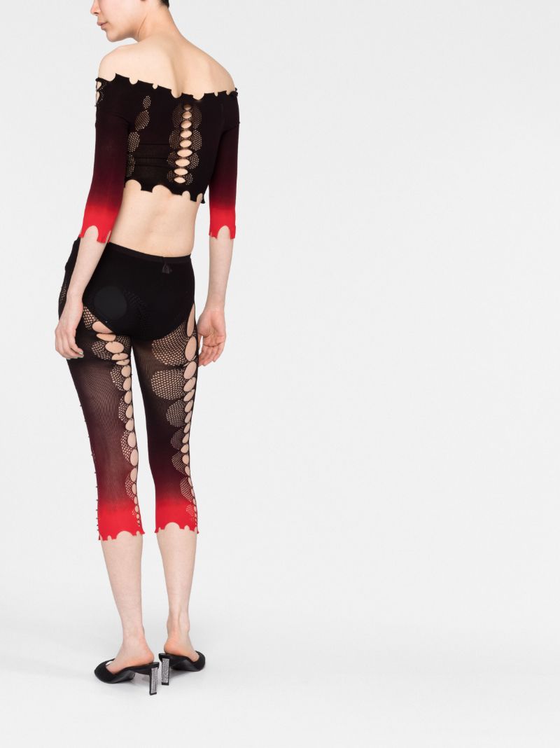 Black Tie-dye Leggings