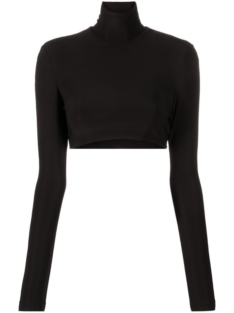 Black Crop Top