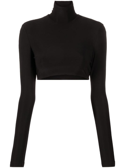Black Crop Top