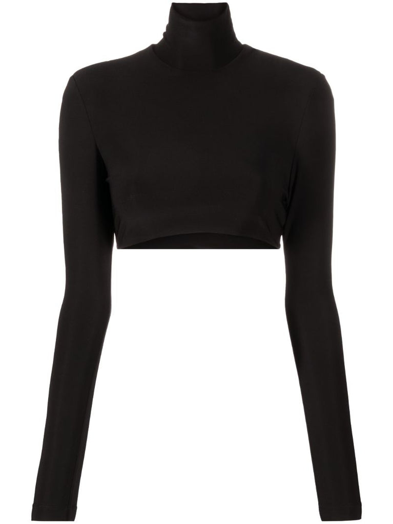 Black Crop Top