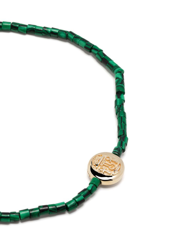 14k Yellow Gold Small Disk Bracelet