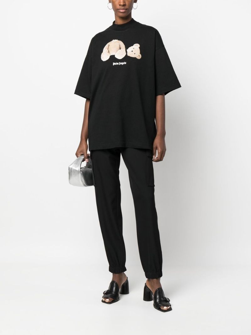 Black Bear Print T-shirt