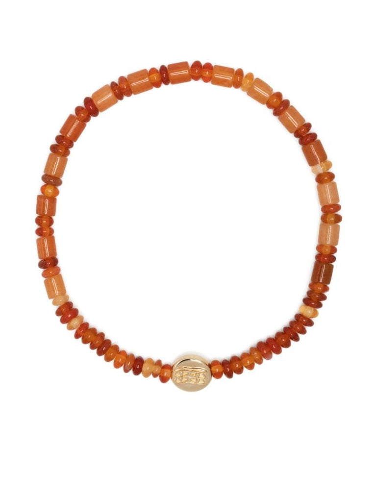 14k Yellow Gold Small Disk Bracelet