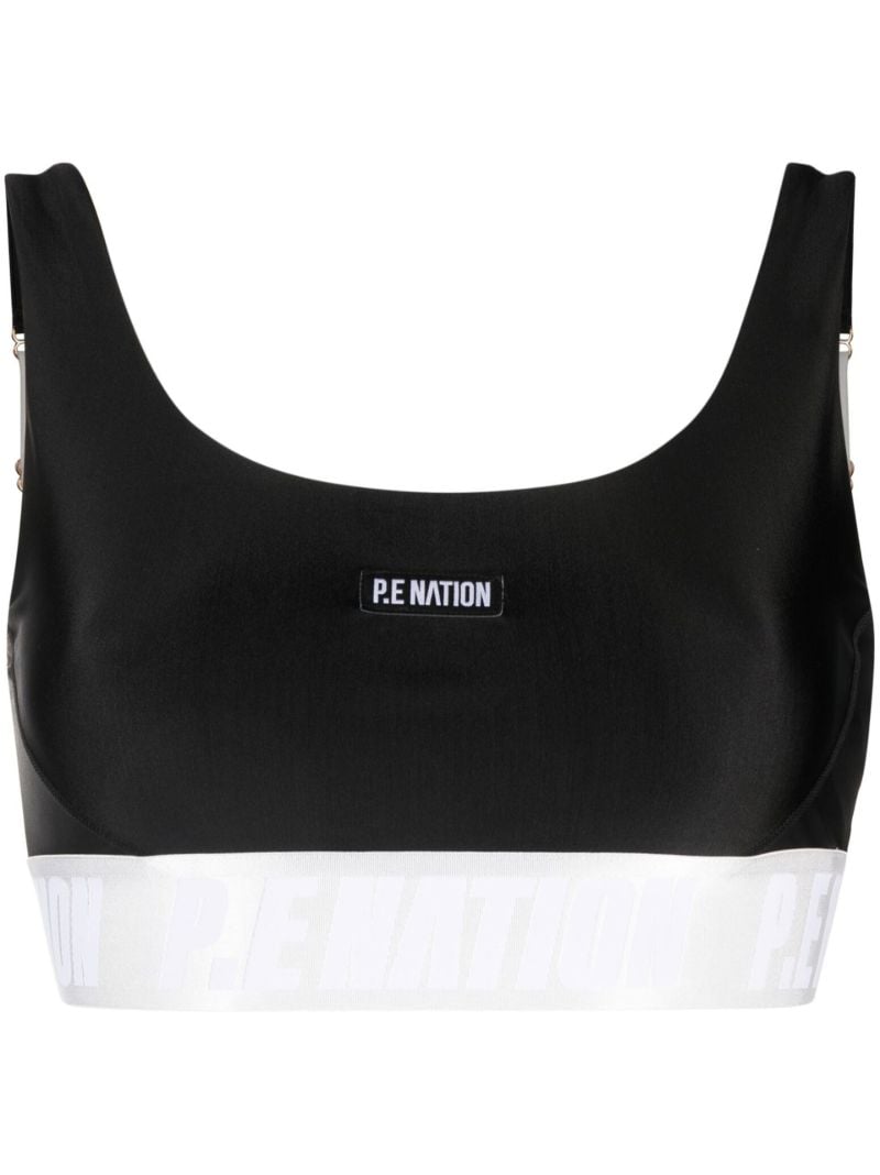 Black Pipeline Sports Bra