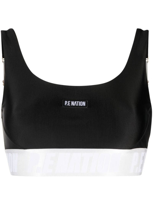 Black Pipeline Sports Bra