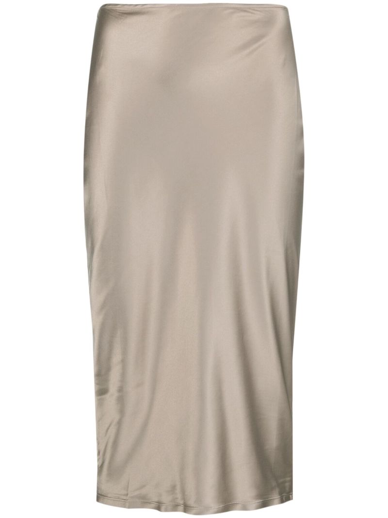 Silver Verona Cut-out Skirt