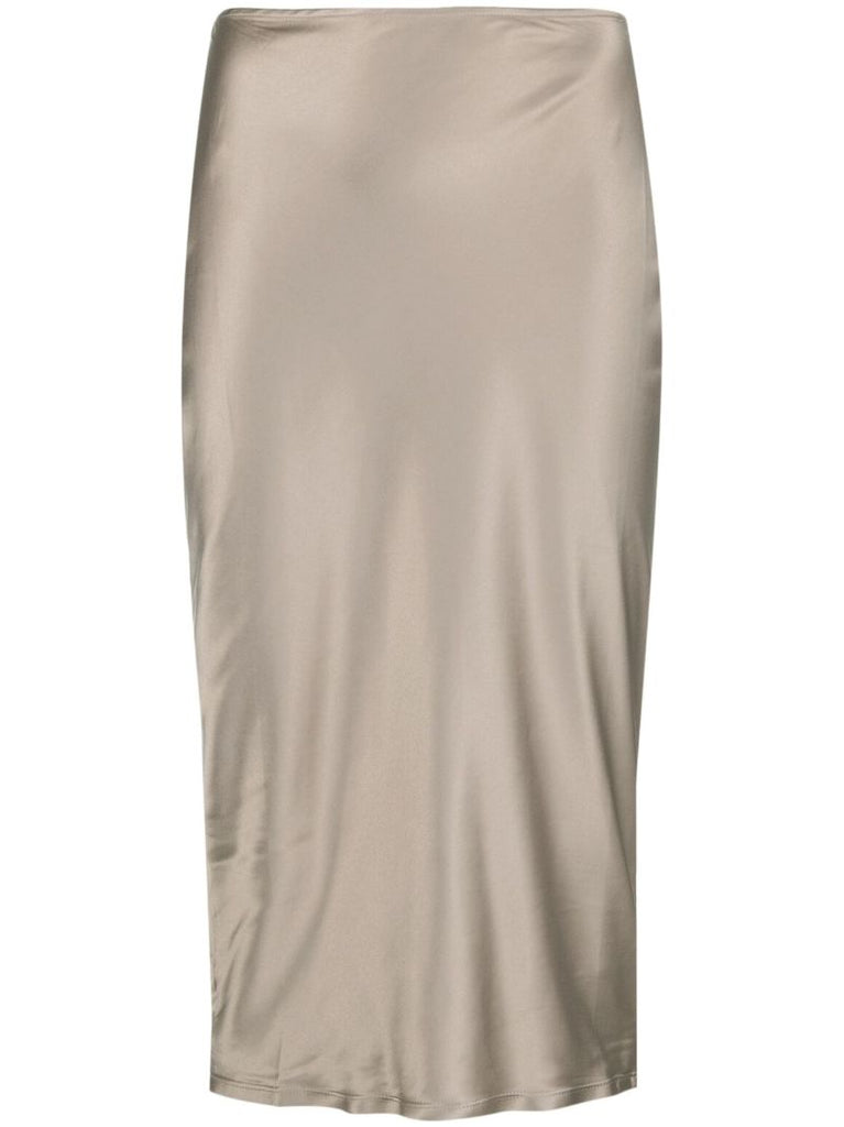 Silver Verona Cut-out Skirt