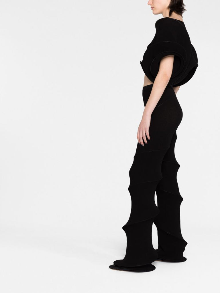 Black Spiral Asymmetric Top