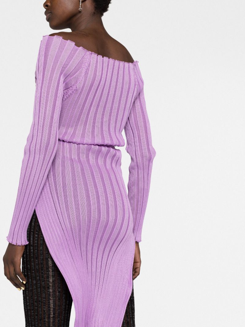 Purple Ara Wrap Dress