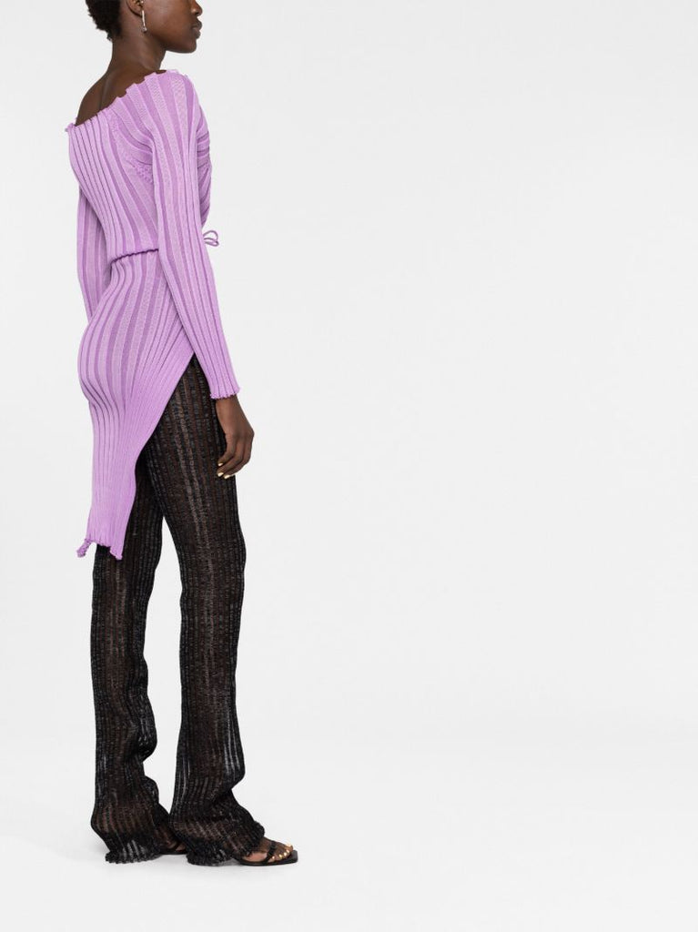 Purple Ara Wrap Dress