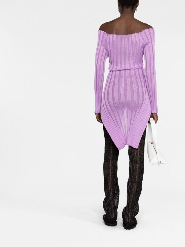 Purple Ara Wrap Dress