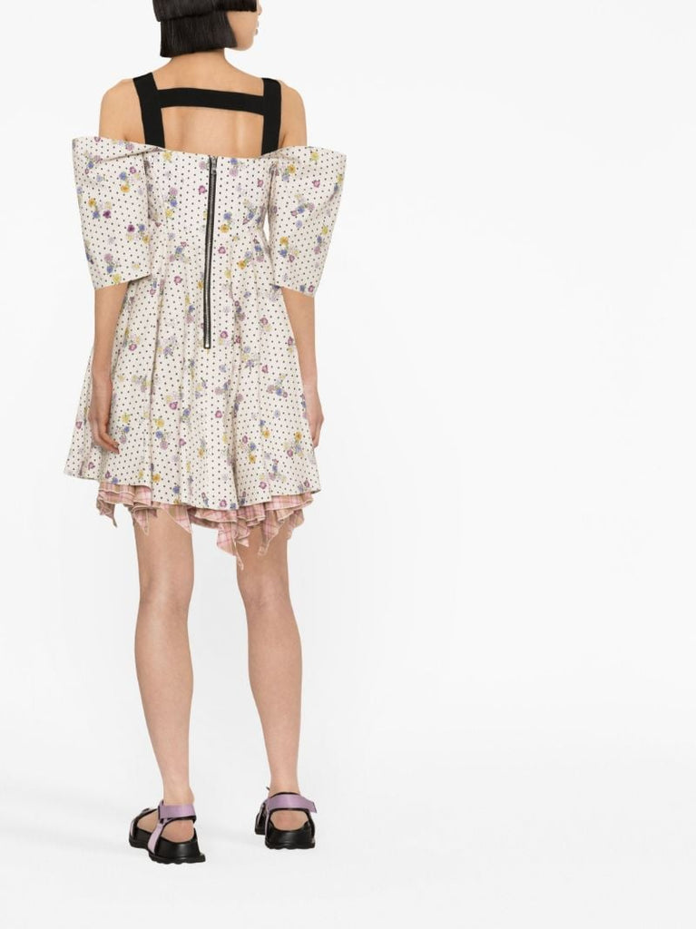 White Vasilisa Floral Print Dress