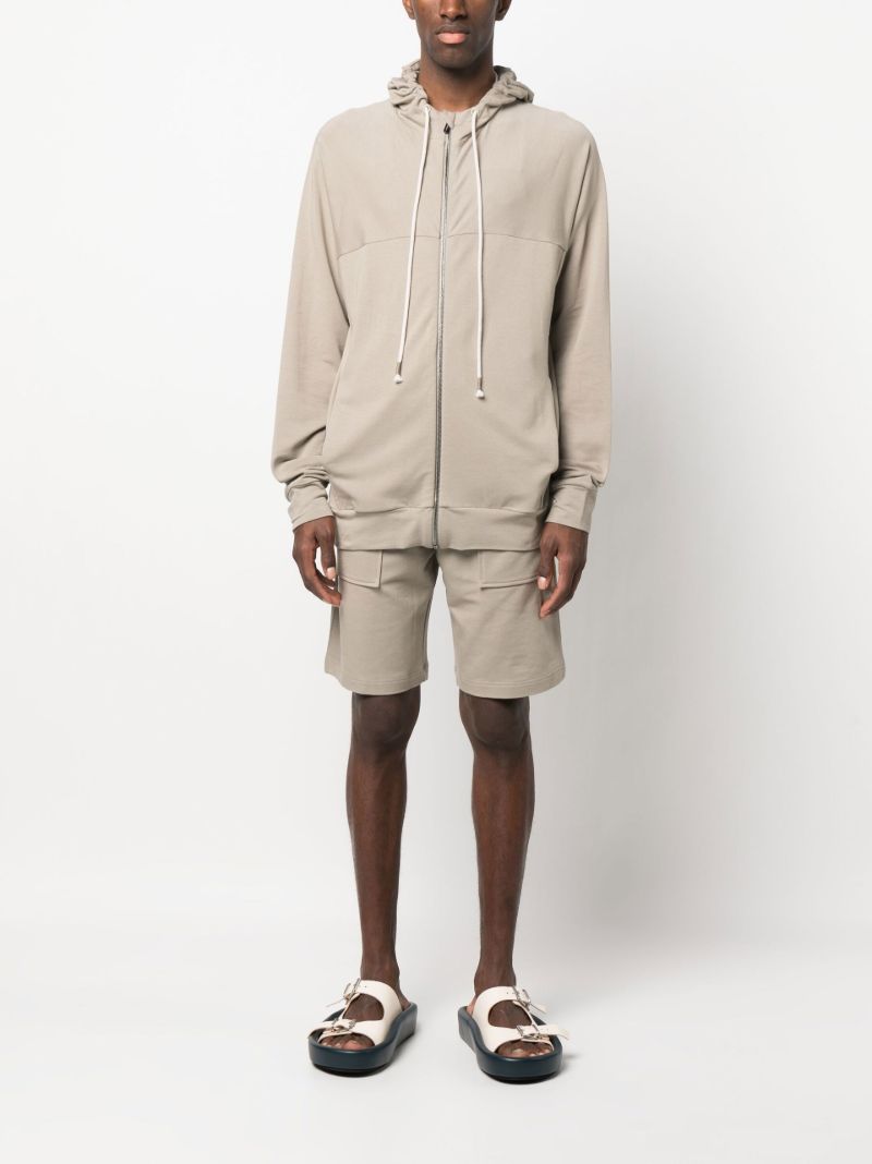Neutral Zip-up Hoodie