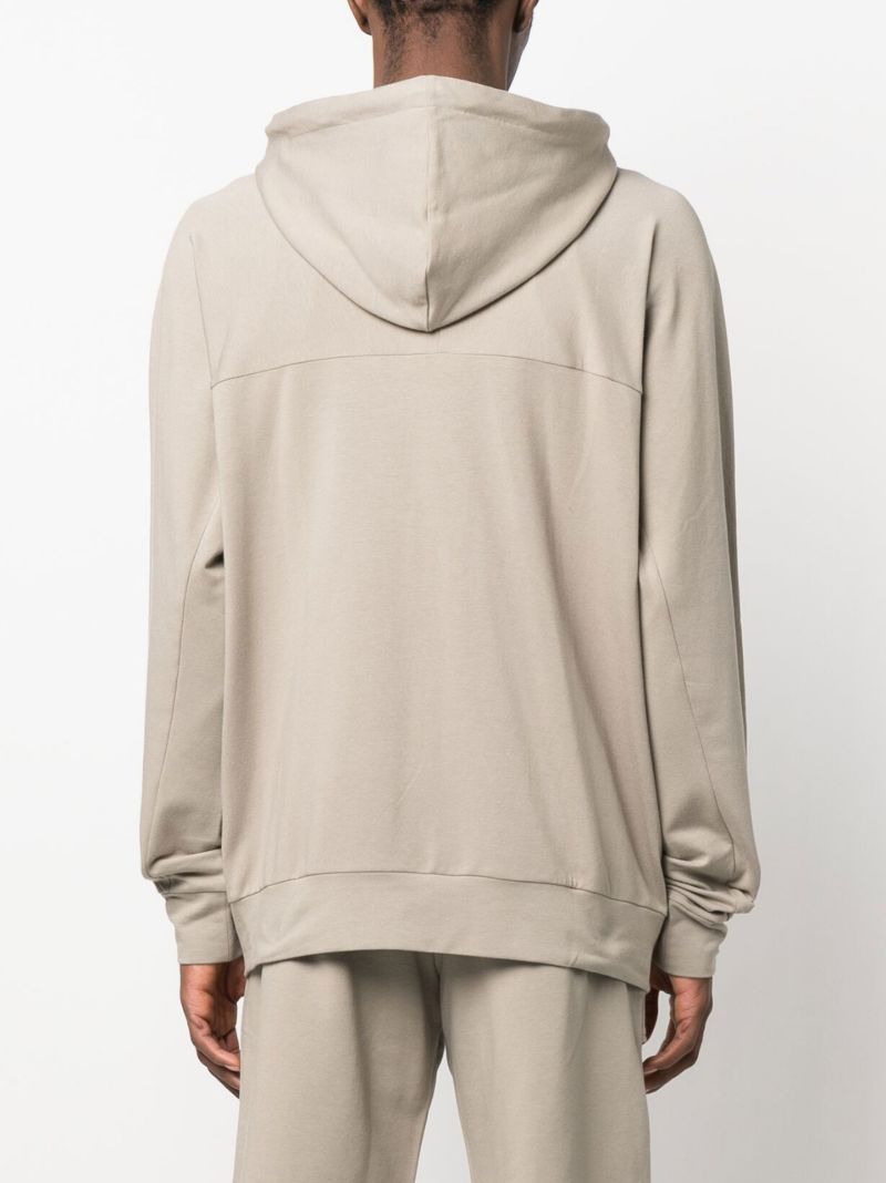 Neutral Zip-up Hoodie