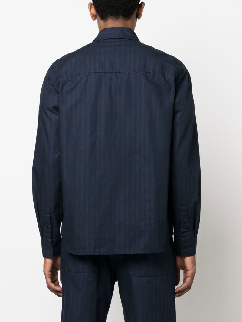 Blue Avenir Striped Shirt