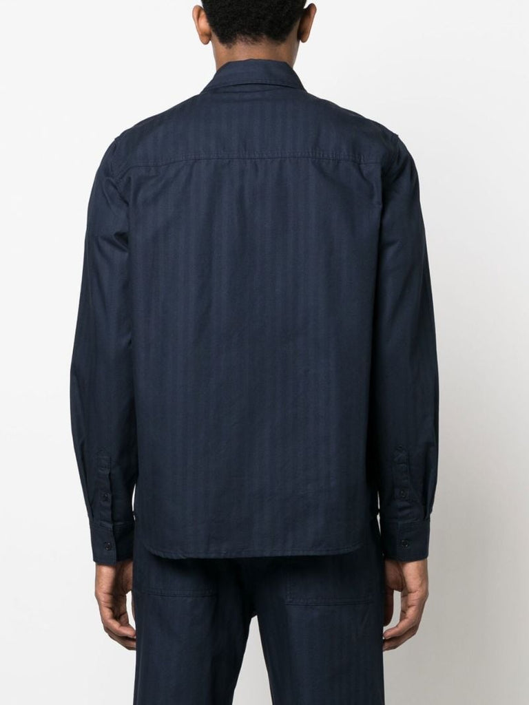 Blue Avenir Striped Shirt