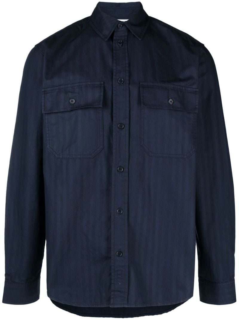 Blue Avenir Striped Shirt