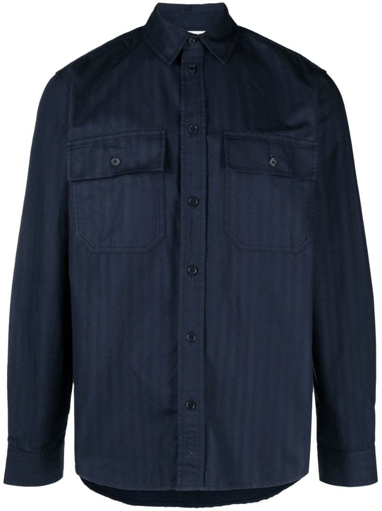 Blue Avenir Striped Shirt