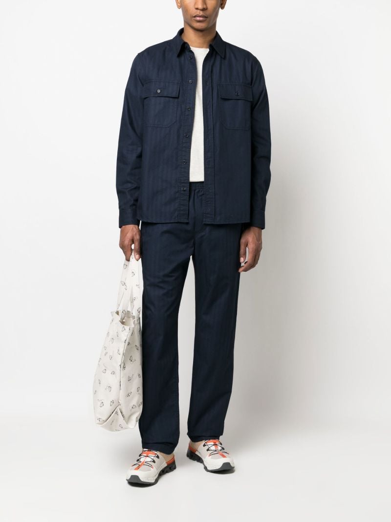 Blue Avenir Striped Shirt