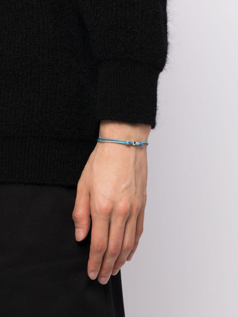 14k Yellow Gold Medium Ball Sapphire Bracelet