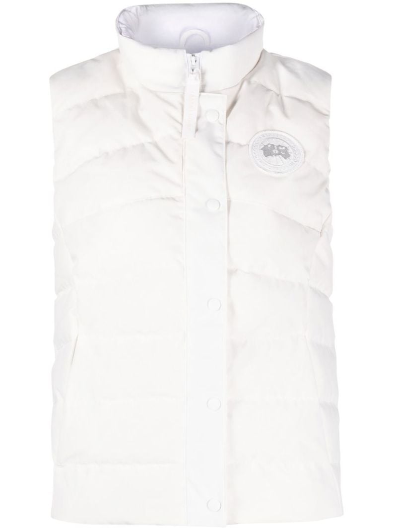 White Freestyle Padded Gilet