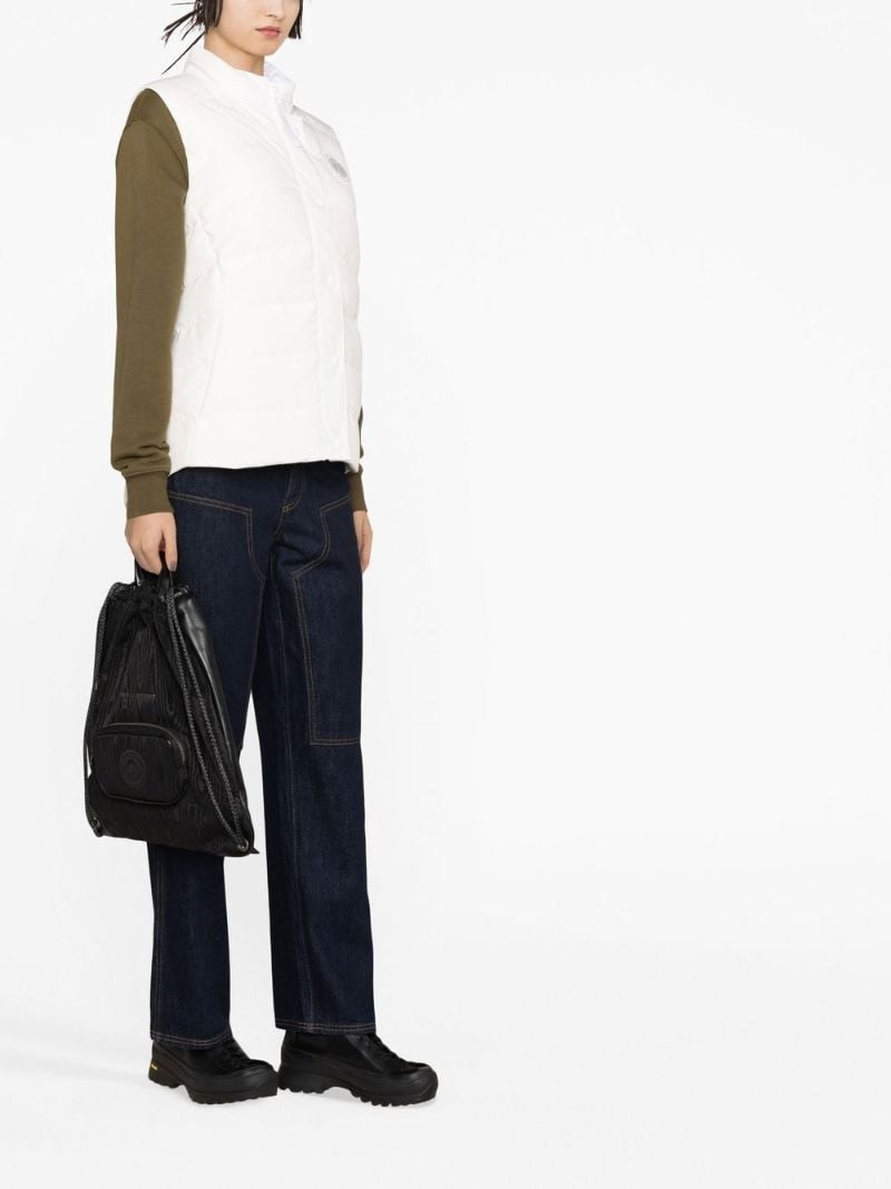 White Freestyle Padded Gilet