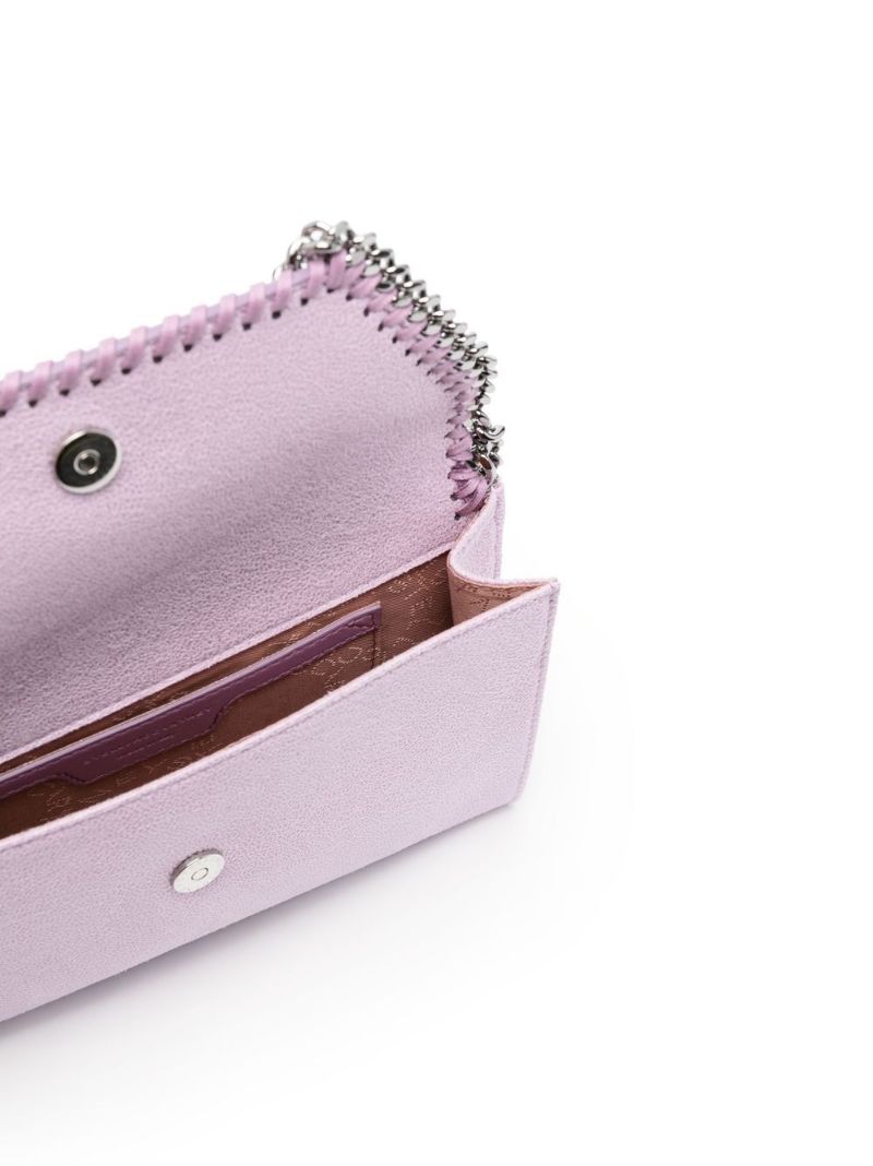 Purple Falabella Mini Cross Body Bag