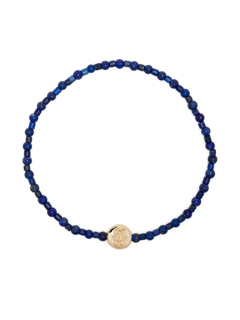 14k Yellow Gold Small Disk Bracelet