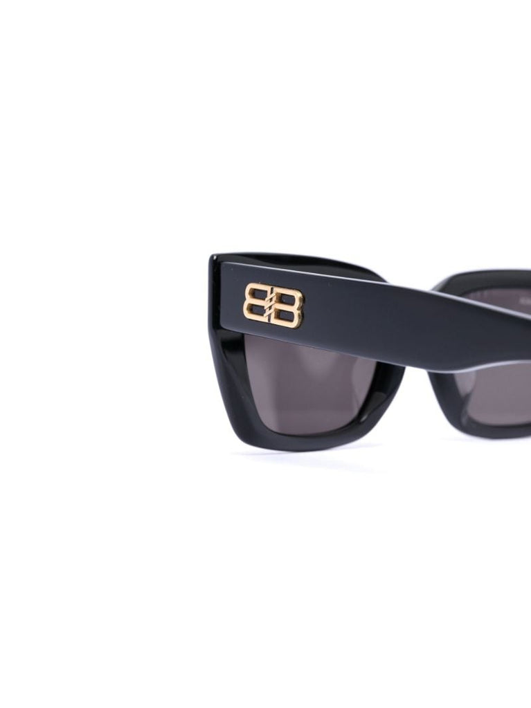 Black Square-frame Sunglasses