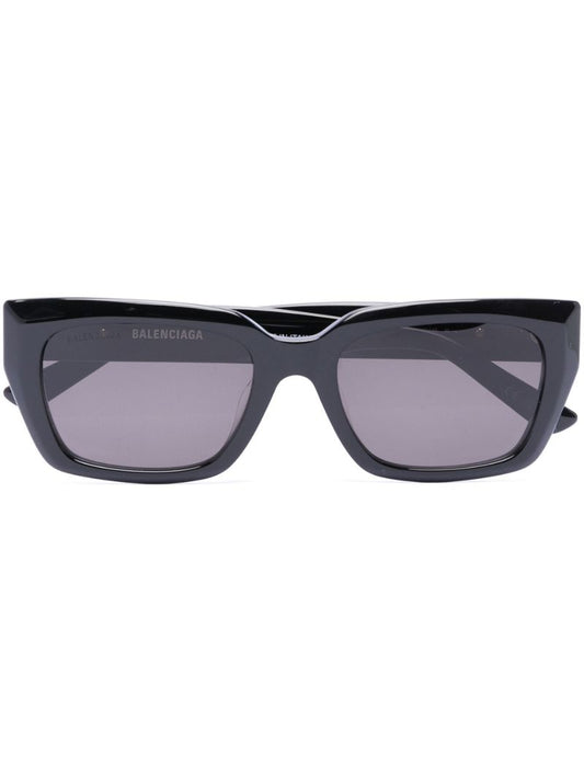 Black Square-frame Sunglasses