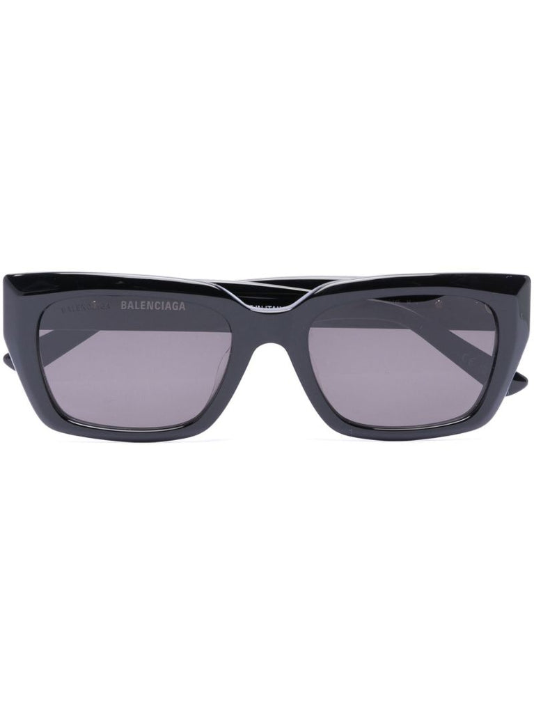 Black Square-frame Sunglasses