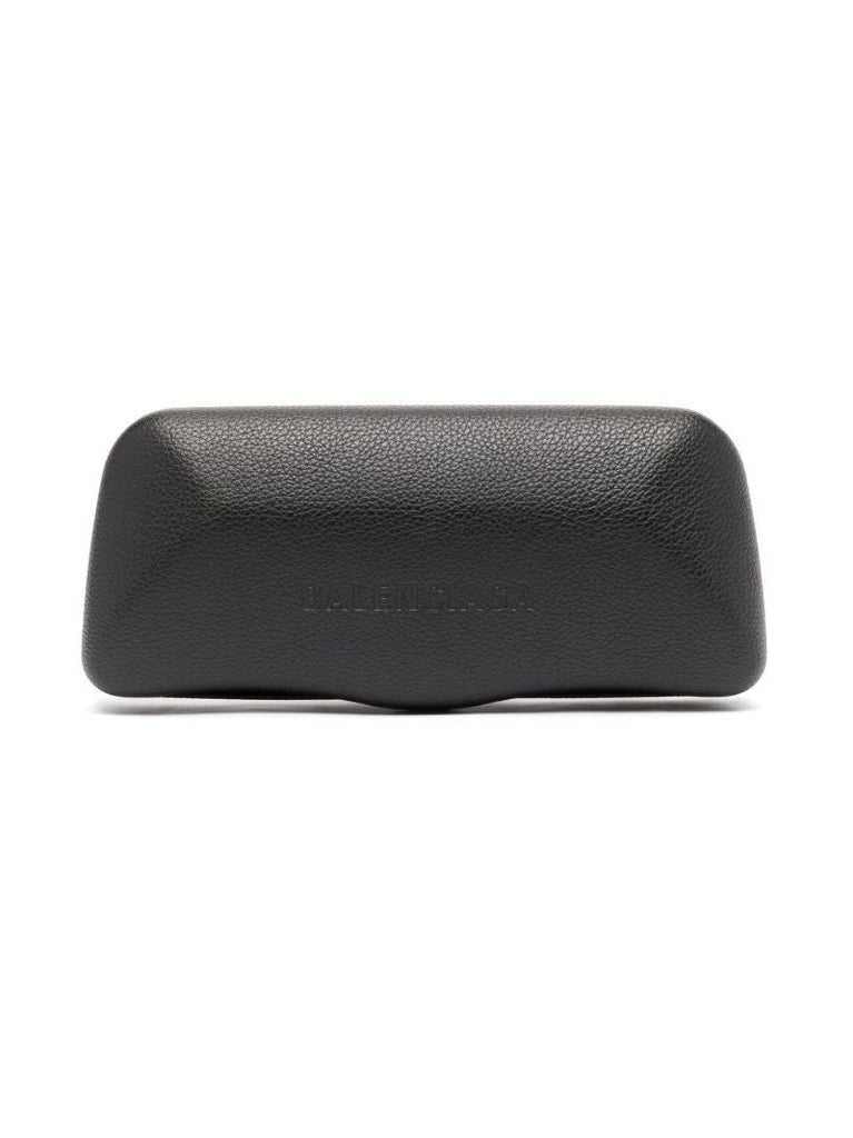Black Logo Slim Sunglasses