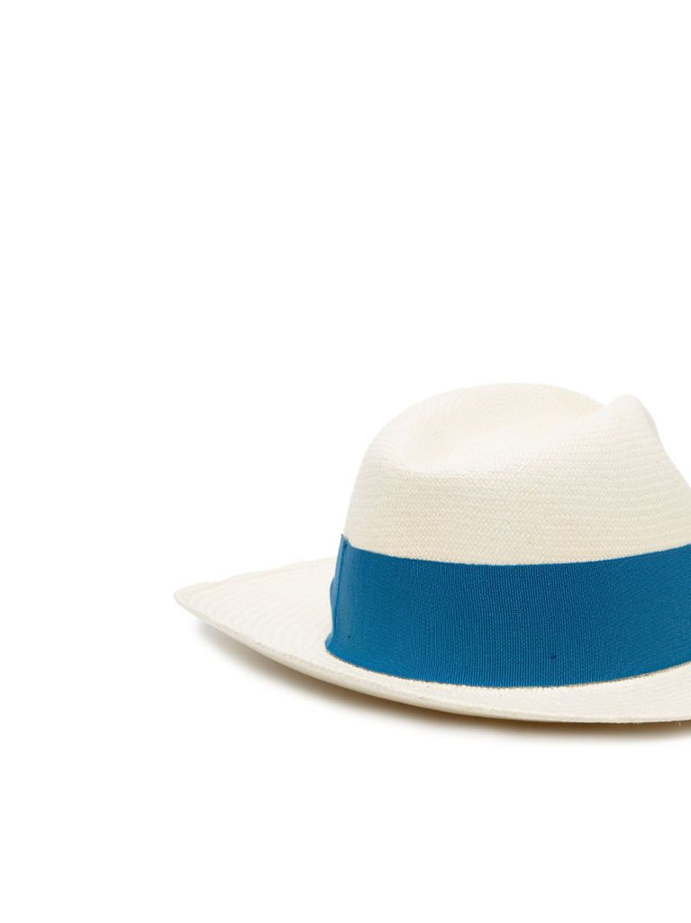 Neutral Wide Brim Panama Hat