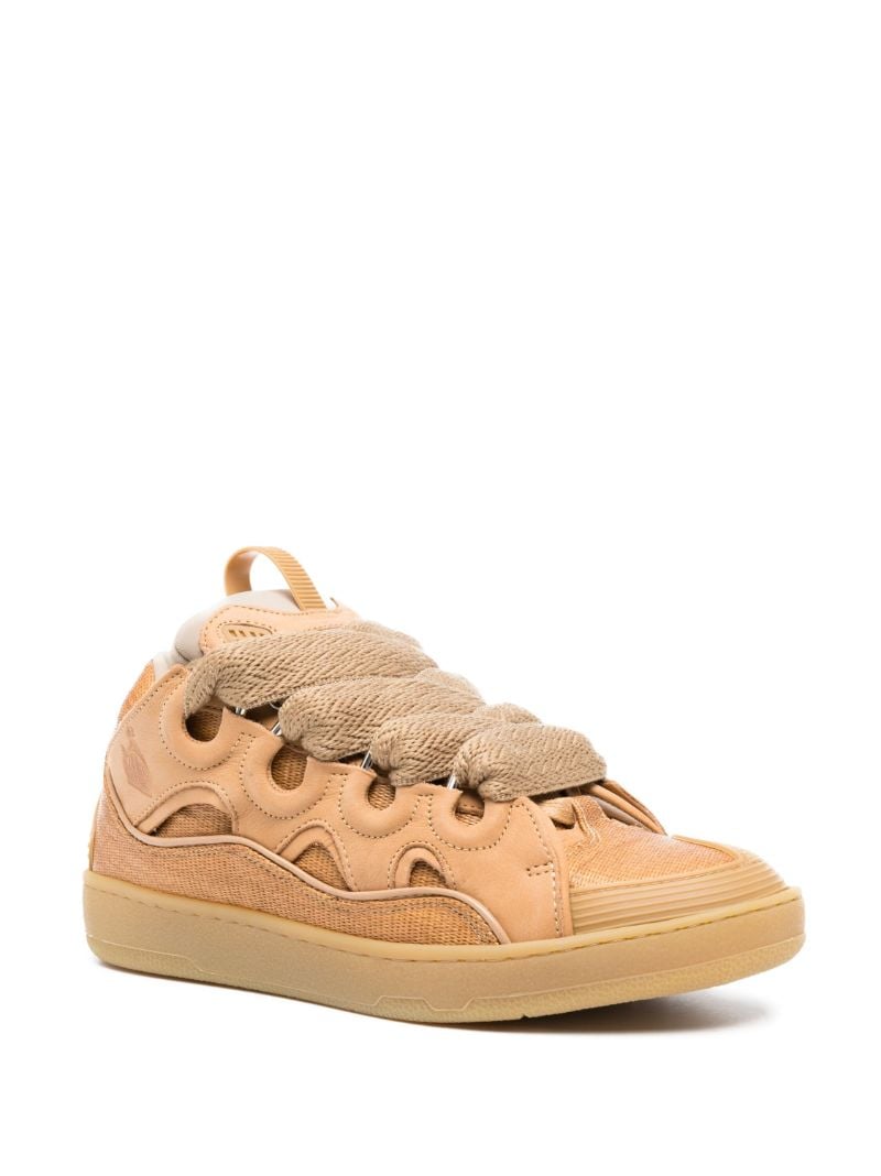 Brown Curb Low-top Sneakers
