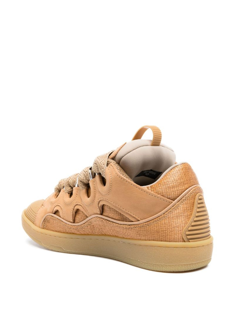Brown Curb Low-top Sneakers