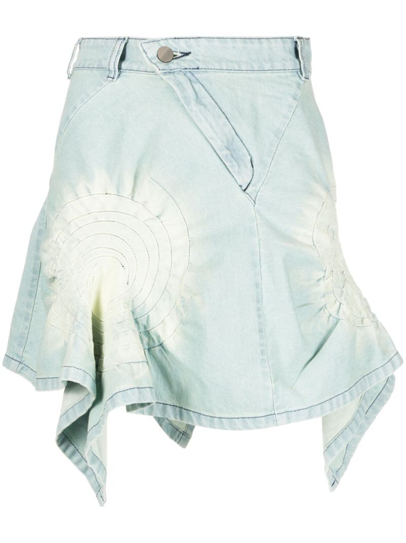 Blue Drift Denim Mini Skirt