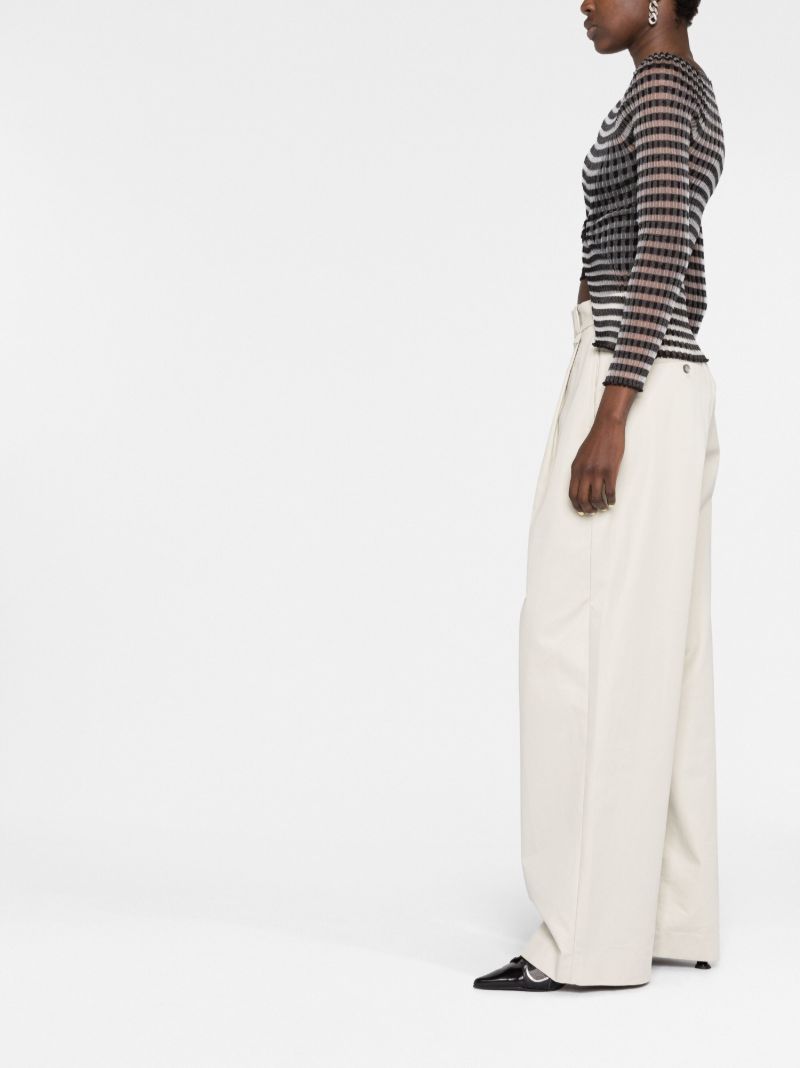 Black Ivy Striped Cardigan
