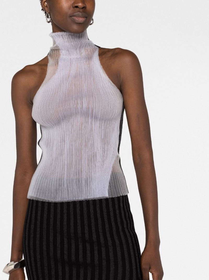 Purple Sofie Double Layer Top