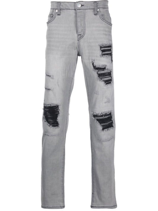 Grey Rocco Straight Leg Jeans