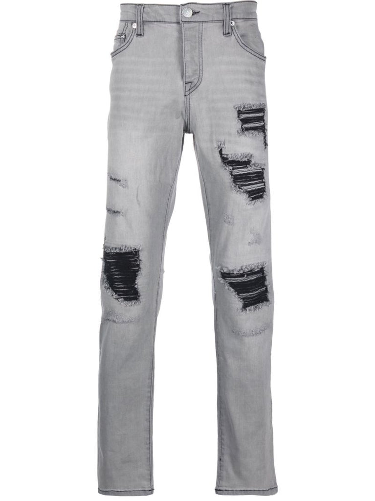 Grey Rocco Straight Leg Jeans