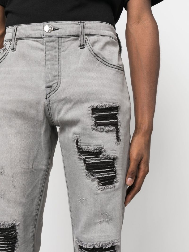 Grey Rocco Straight Leg Jeans