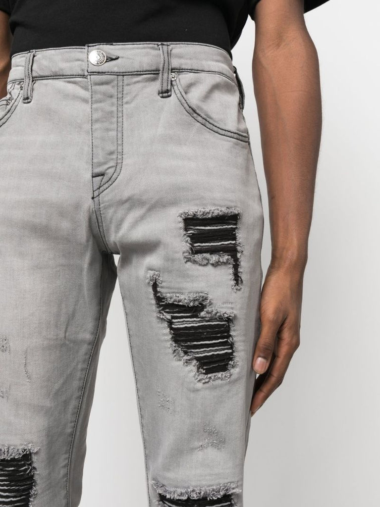 Grey Rocco Straight Leg Jeans