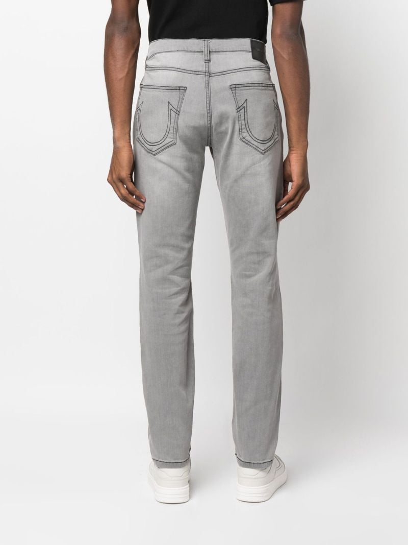 Grey Rocco Straight Leg Jeans